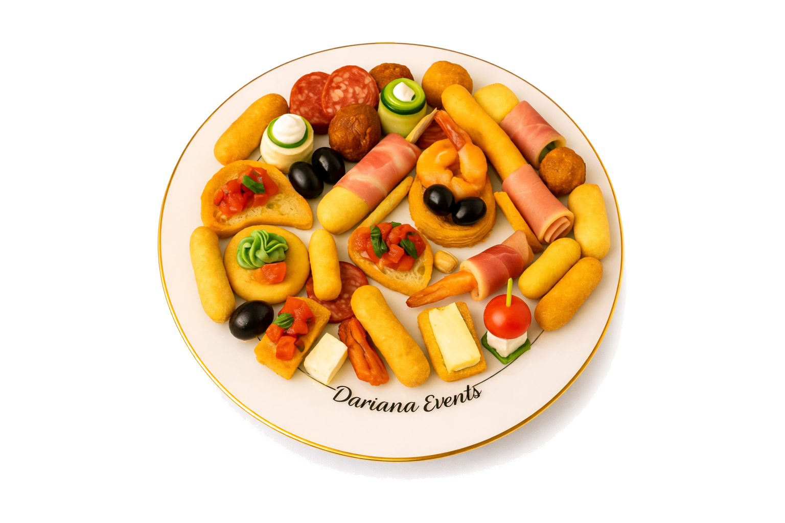 gustare rece din meniul festiv