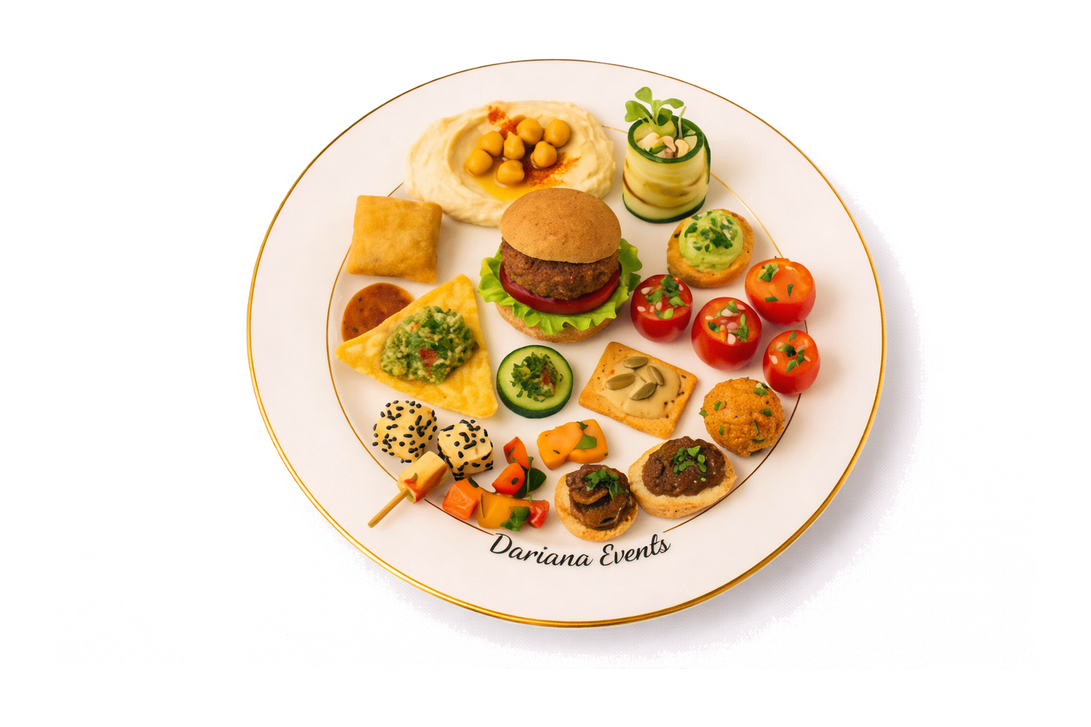 gustare vegana din meniul revelion